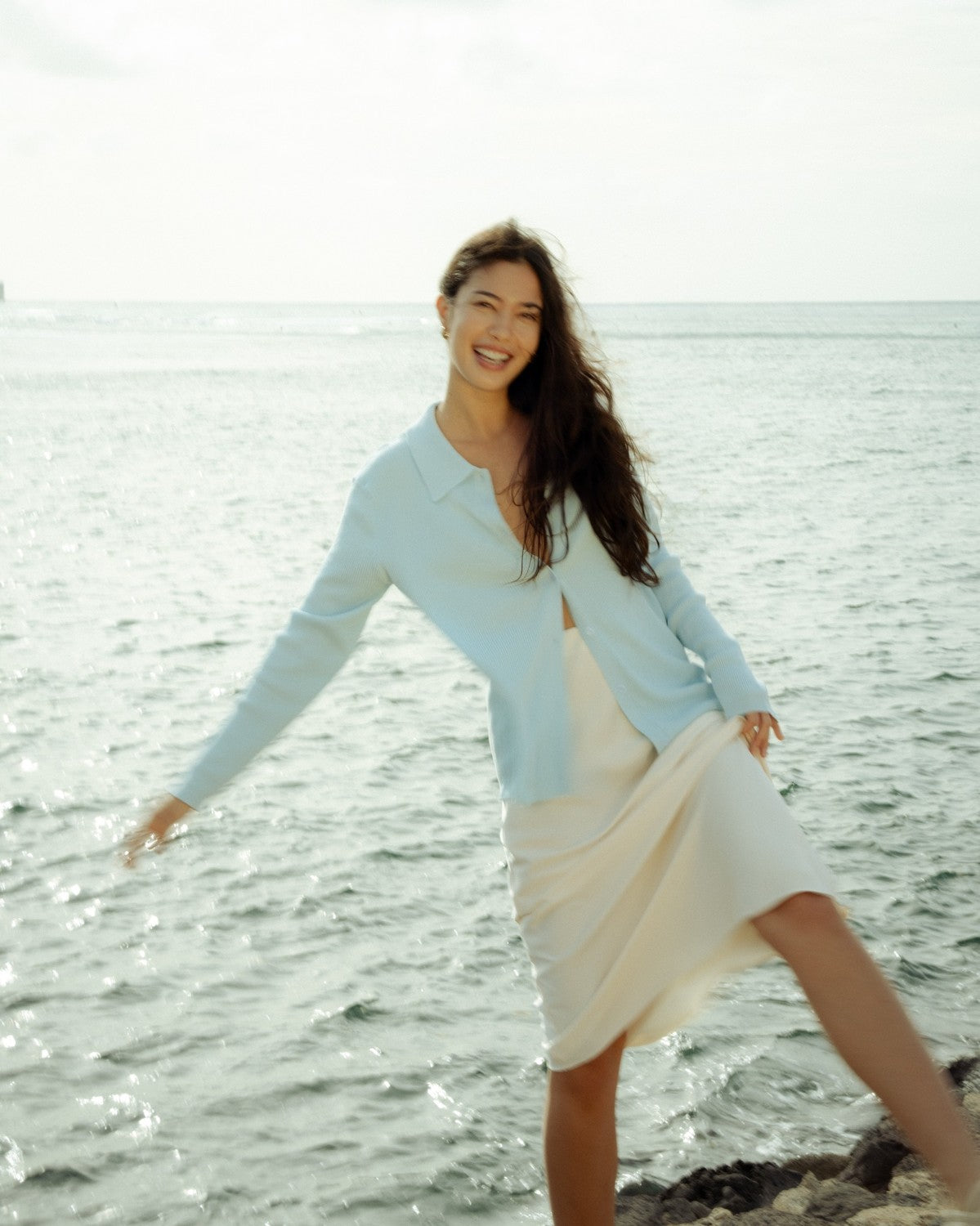 Sum Powder Blue Cardigan