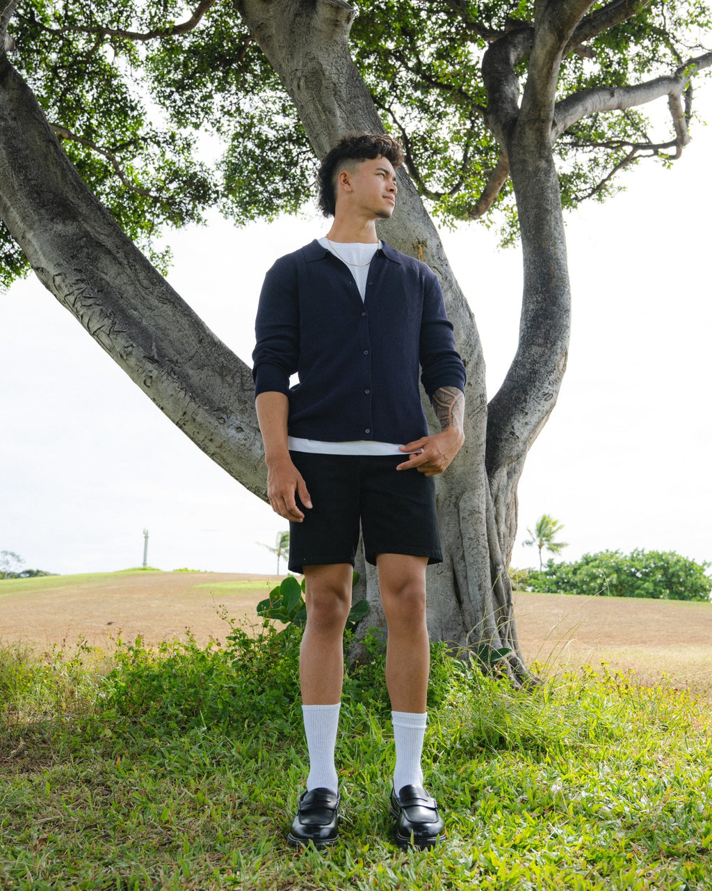 Sum Navy Blue Cardigan