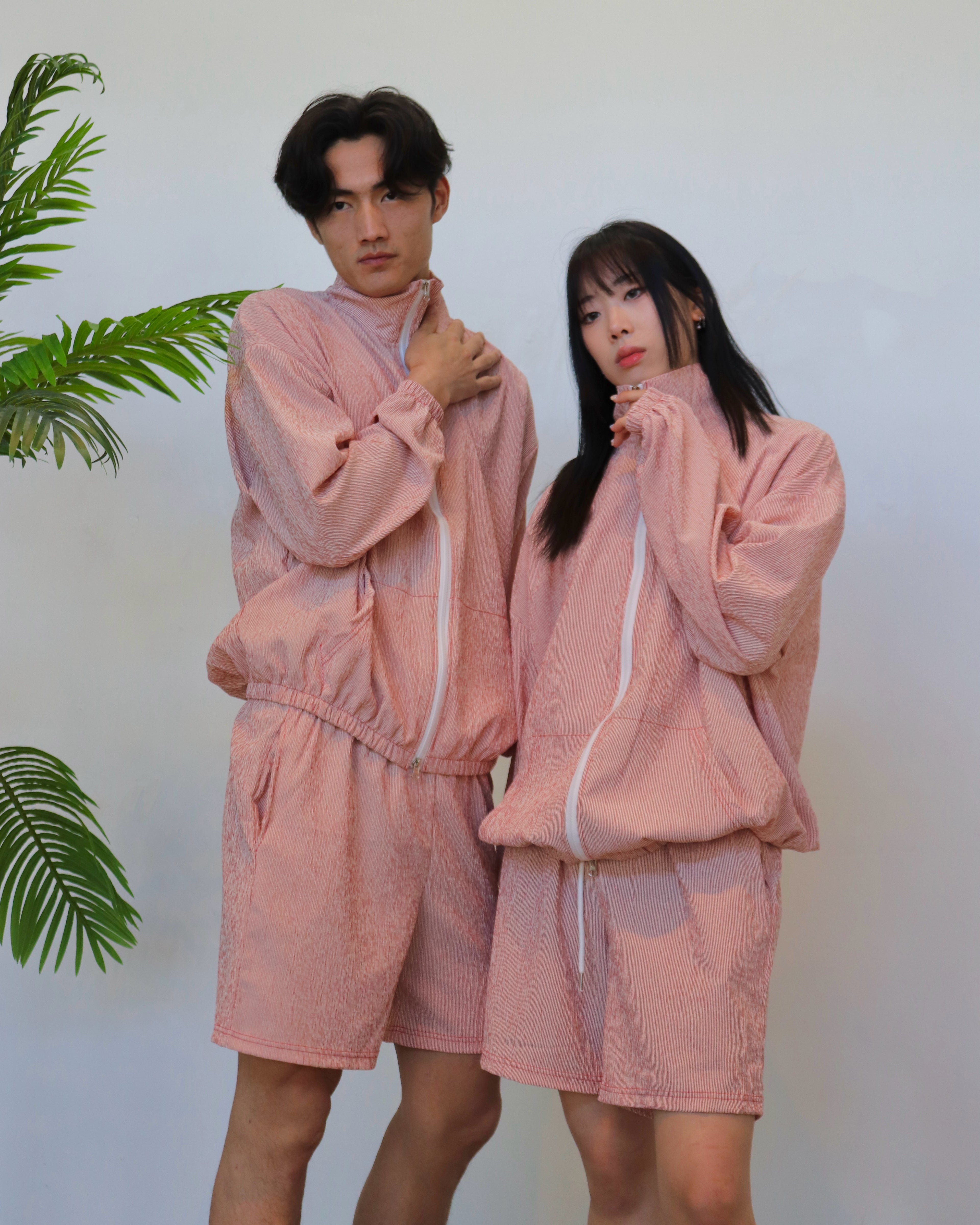 Lightweight Waikiki Jacket - Striped Red